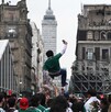 Aficionados abarrotan Bellas Artes y el Fan Fest CdMx para ver el partido México vs Corea del Sur.