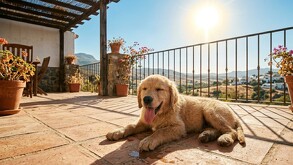Con la llegada de las altas temperaturas, el riesgo de que perros y gatos sufran un golpe de calor aumenta considerablemente. AQUÍ algunos consejos.