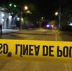 Cinta policiaca acordonando la Avenida Chapultepec en Guadalajara donde un hombre colombiano fue asesinado