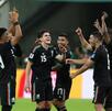 Integrantes de la Selección Mexicana celebrando la victoria México vs Corea del Sur
