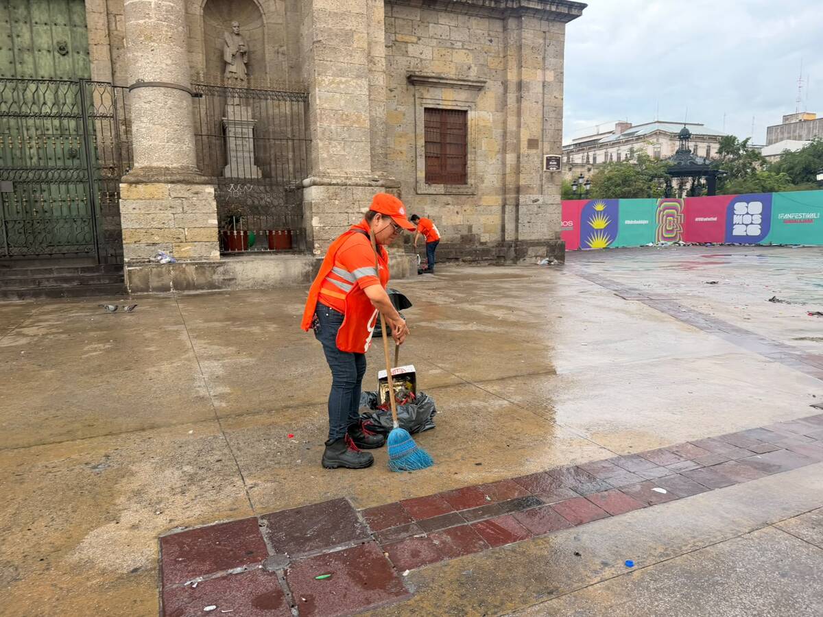 Mujer limpiando Guadalajara