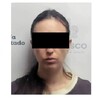 Ficha de sentencia de la Fiscalía de Jalisco de Aurora 'N' con una fotografía de la mujer con los ojos censurados con un recuadro negro