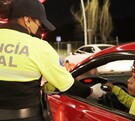 Hombre en prueba de alcoholemia