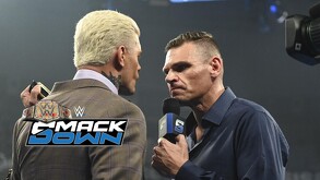 Cody Rhodes y Gunther en el WWE SmackDown.