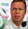 Ronald Koeman en conferencia de prensa previo al partido mundialista Países Bajos vs Suecia.