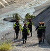 Protección Civil, SEDENA y corporaciones municipales retomaron la búsqueda del menor arrastrado por la corriente en Monterrey.