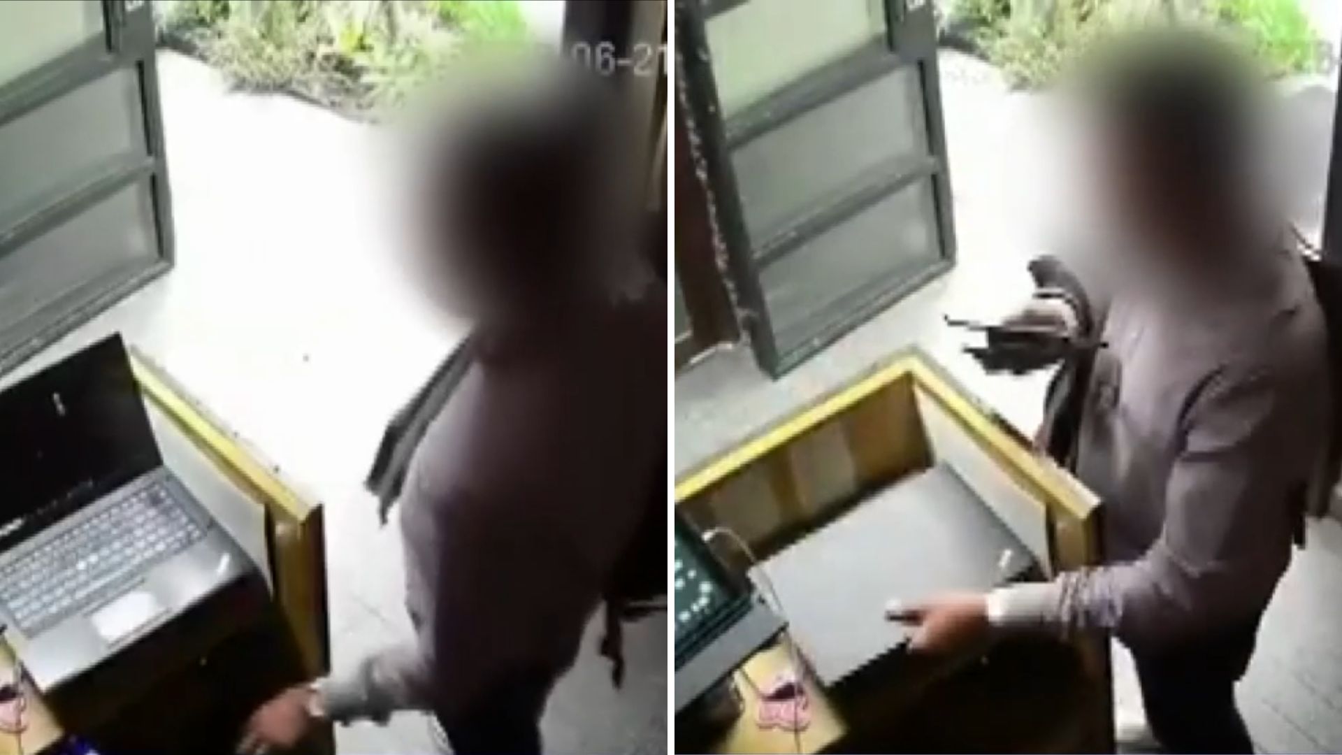 Delincuente robó laptop y celular en restaurante del Pedregal fingiendo ser cliente.