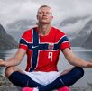 Erling Haaland con la Selección de Noruega.