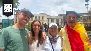Guadalajara une la pasión del Mundial y el Día del Padre en una fiesta en el centro histórico
