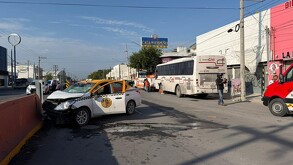 Choque en Guadalupe.