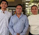 Integrantes del Partido Verde en Congreso de Nuevo León.