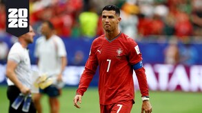 Cristiano Ronaldo durante el partido Portugal vs República del Congo en el Mundial 2026.