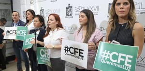 Diputadas y diputados locales y federales del PAN se pronuncian respecto a los recientes apagones