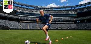Erling Haaland entrenando con la Selección de Noruega durante el Mundial 2026.
