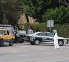 Peritaje realizado por la Fiscalía de Puebla en la Vía Atlixcáyotl.