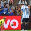 Lionel Messi falló el penal ante Austria en el minuto 6 de juego.