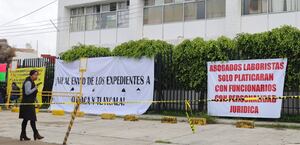 fachada de la junta de conciliación y arbitraje en puebla
