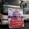 Marcha y bloqueos transportistas en CdMx y Edomex