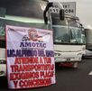 Marcha y bloqueos transportistas en CdMx y Edomex