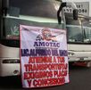 Marcha y bloqueos transportistas en CdMx y Edomex