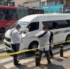 Unidad de transporte escolar embista a abuelita frente a la Basílica de Guadalupe.