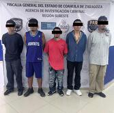 La Fiscalía de Coahuila confirmó la detención de seis hombres tras el homicidio de Gerardo Cortez en la colonia Zaragoza.