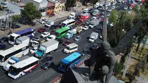 Bloqueos de transportistas en Edomex