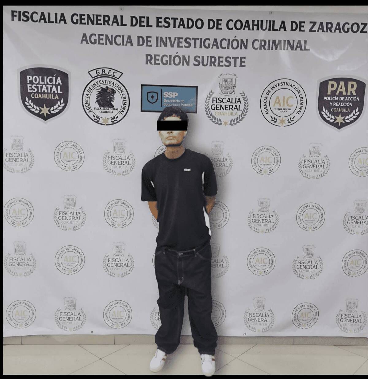 La Fiscalía de Coahuila detuvo a seis hombres en Saltillo, entre ellos Christian 