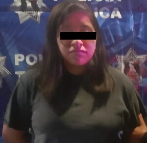 Detienen a Guadalupe 'N' en Toluca por atacar a su novio con un cuchillo tras discusión.