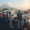Vecinos manifiestan ante prolongados cortes de luz