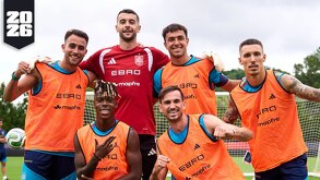 Selección de España posando para una foto