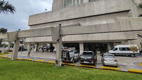 Movilización por elementos de la Policía de San Pedro.