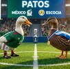 Pato Merlín y el Pato Dawn son conocidos por apoyar a sus selecciones.