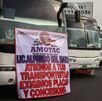 Marcha y bloqueos transportistas en CdMx y Edomex
