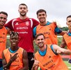 Selección de España posando para una foto