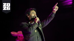 Alejandro Fernández durante concierto en La Minerva