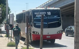 Autobús de transporte público de Torreón.