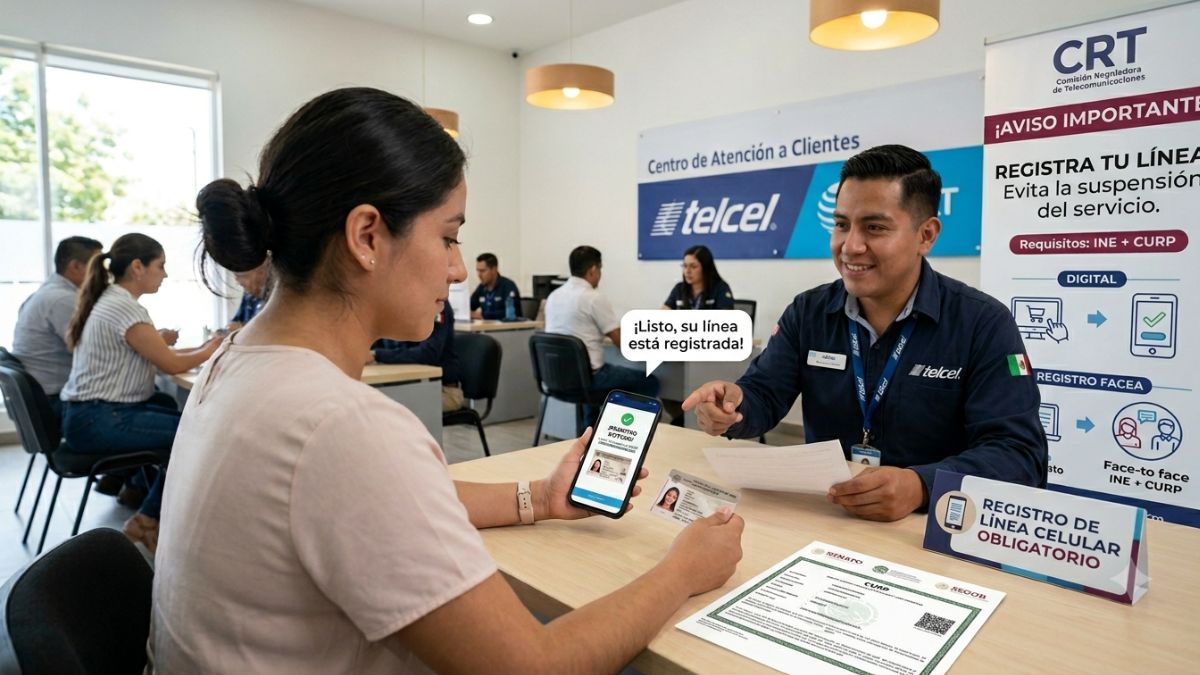 Registro de líneas telefónica en México