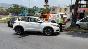El incidente se reportó en el medio día.