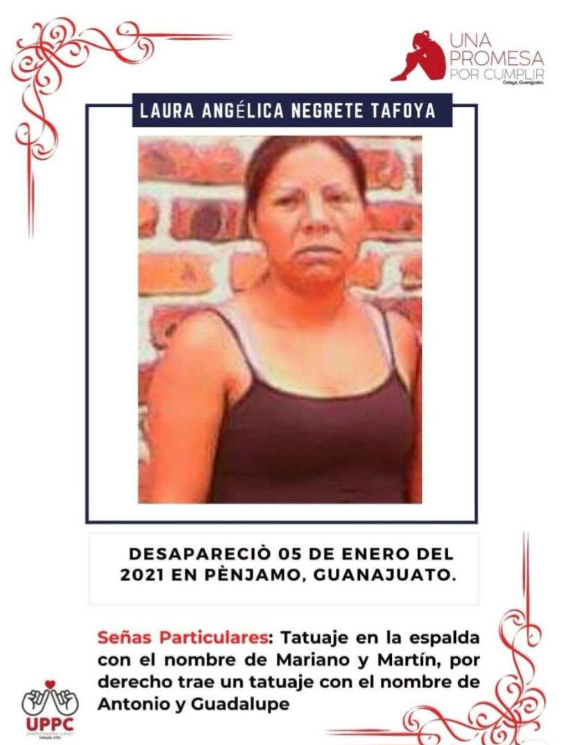 Patricia Negrete Tafoya, buscadora asesinada en Guanajuato tras finalizar su jornada laboral en el Hospital General de Pénjamo, buscaba a su hermana.