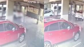 Video de atropellamiento de presunto feminicidio en Santa Catarina