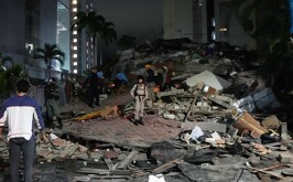 Imágenes de rescates en Venezuela tras terremoto.