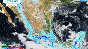 El ingreso de Polvo del Sahara y tres ondas tropicales activarán fuertes lluvias en el centro de México