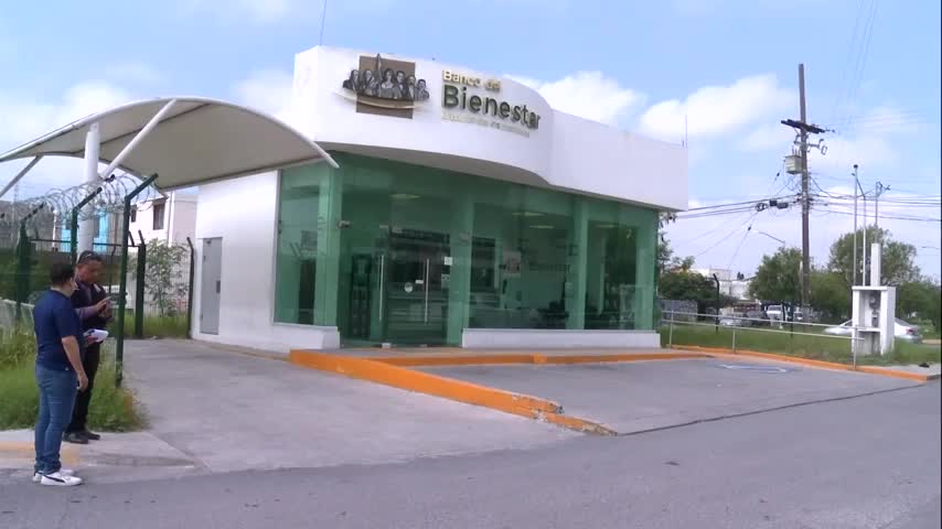 La Fiscalía de Nuevo León informó que el robo a una sucursal del Banco del Bienestar en Guadalupe superaría los cinco millones de pesos.