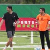 André-Pierre Gignac durante el partido amistoso con Samuel García.
