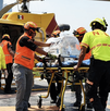 Protección Civil de Nuevo León coordinó el traslado aéreo de emergencia de un recién nacido desde Doctor Arroyo al Hospital Metropolitano.