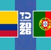 Colombia y Portugal pelean por el liderado del grupo K.