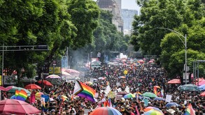 El Día del Orgullo LGBT+ reunió 800 mil personas en su edición pasada en CdMx | Mario Jasso | Cuartoscuro