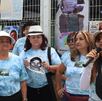 familiares de aldo padilla cid se manifiestan en la casa de justicia de puebla