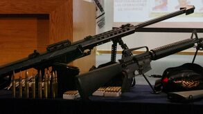 Rifle Barrett decomisado